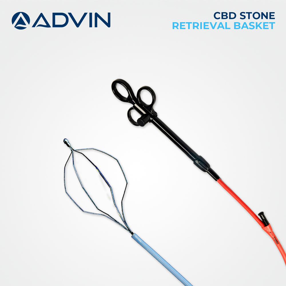 Endoscopic CBD Stone Retrieval Basket 2.3 mm  230 cm Single Lumen