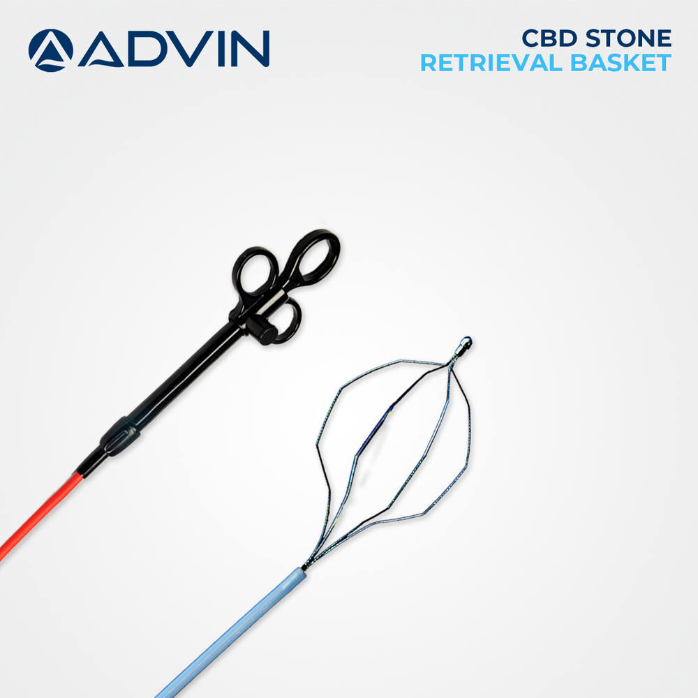 ERCP Stone Retrieval Basket Double Lumen 2.3 mm 230 cm
