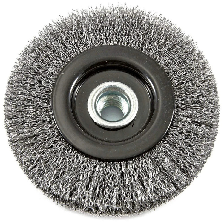 4 Inch Circular Wire Brush - Size: Different Sizes Available