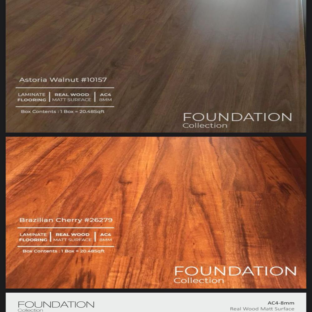 Lamiwood Foundation Series - AC4/AC5 Laminate Wooden Flooring for Heavy-Duty Use