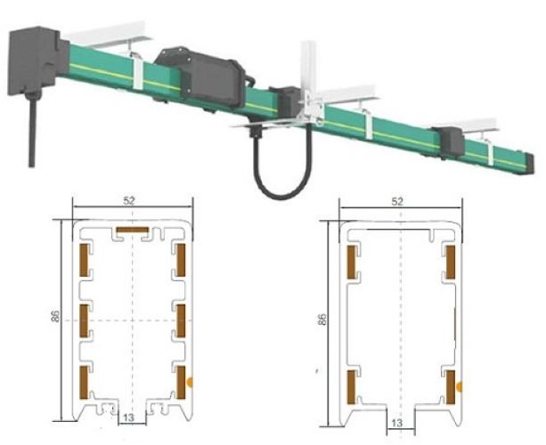 Box Type Dsl Bus Bar System - Length: 4 Meter (M)