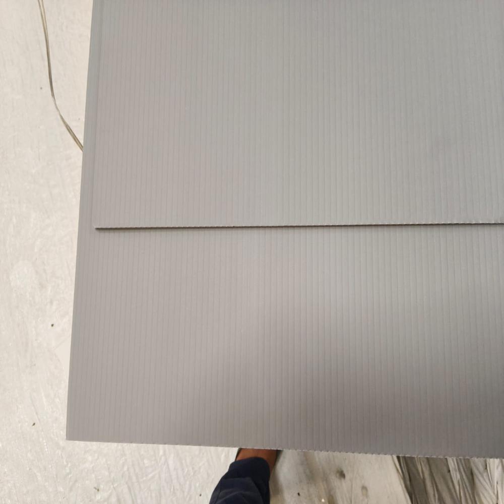 Pp Flute Board Sheet - Color: Grey