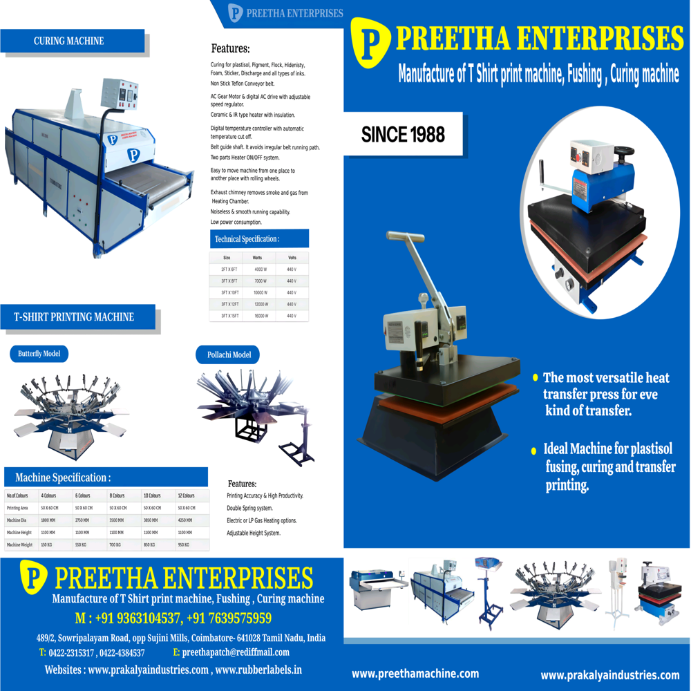 8 Colour Printing Machine 01