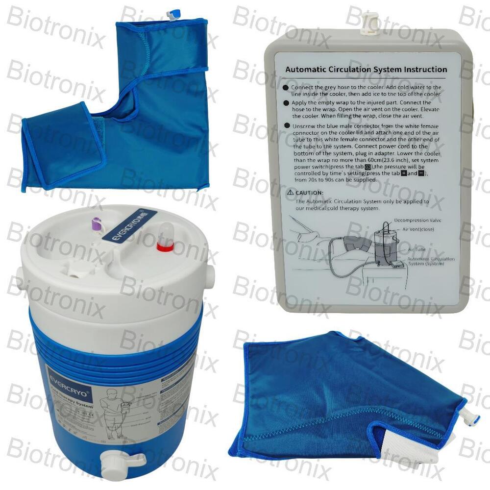 Cold Therapy Motorized Cooler for Orthopedic and Sports Injury Care