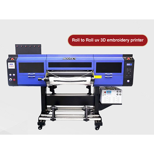 Roll To Roll UV 3D Embroidery Printer