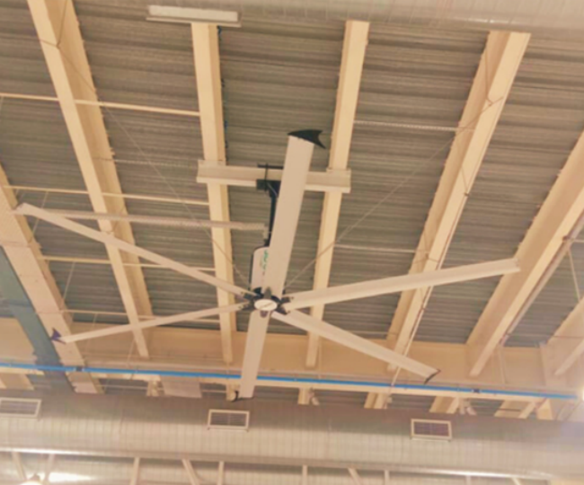 6 Blade HVLS Fans