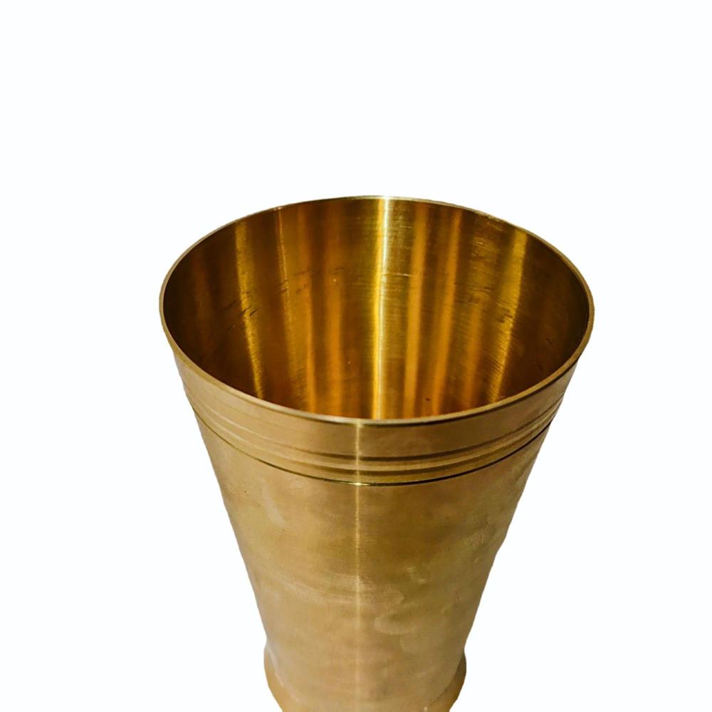 Pure Brass Water Dinking Glass - Design Type: Classic