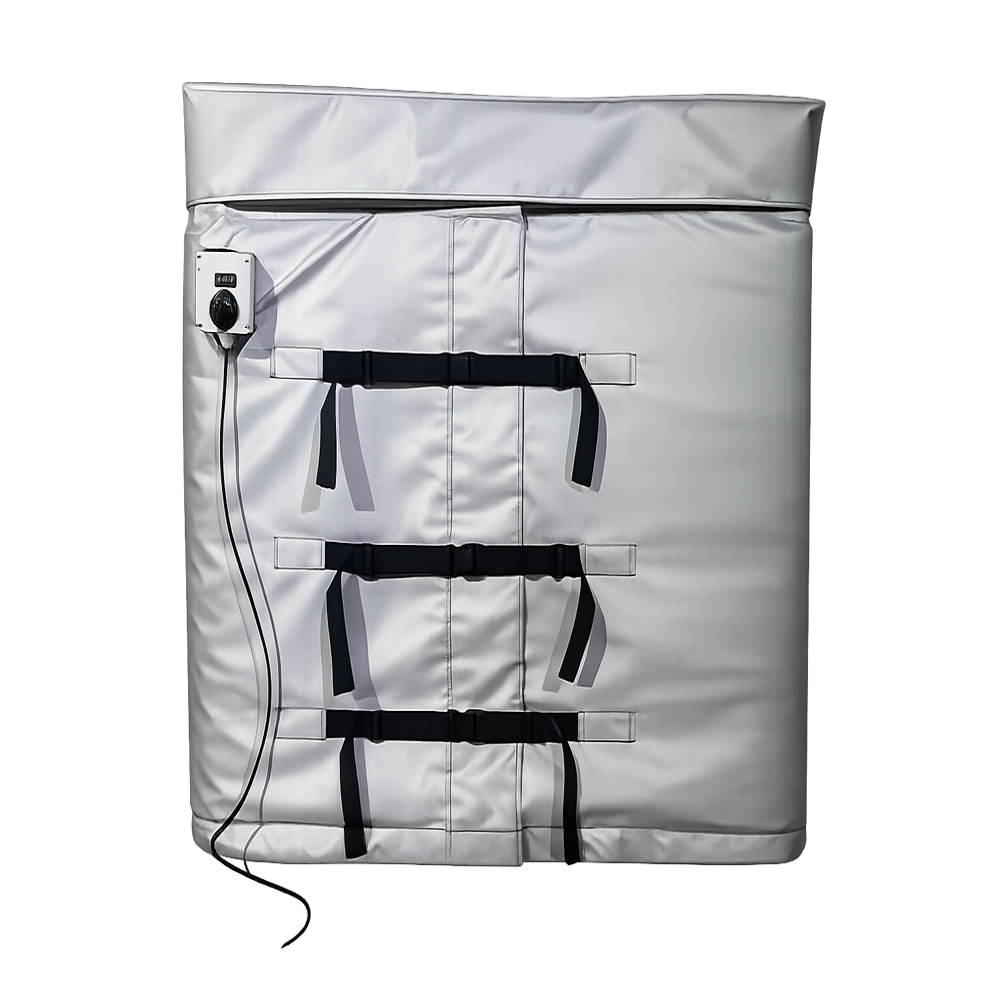 Drum Heating Jacket - Color: Black