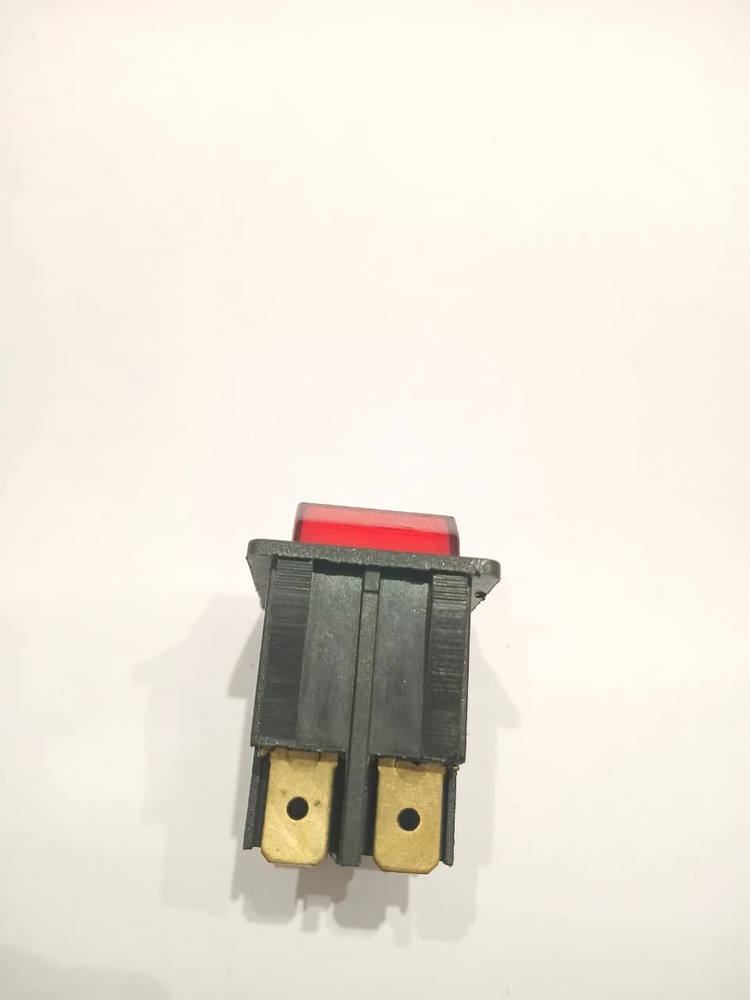 Rocker Switch (INDIAN) Red Light 4 Pin On Off
