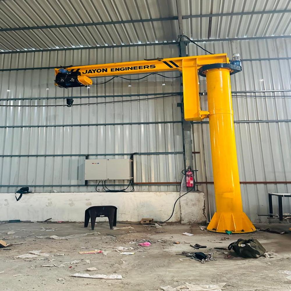 Jib Crane - Color: Yellow