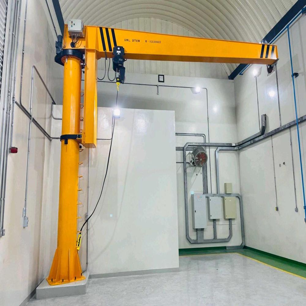 Jib Crane - Color: Yellow