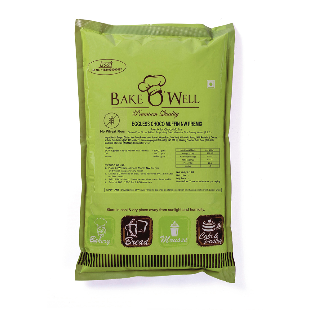 Eggless Choco Muffin Premix  NW