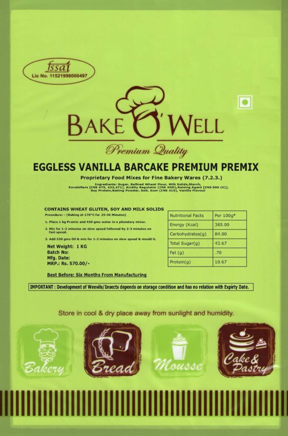 Vanilla Bar Cake Premium - Flavor: Different Available