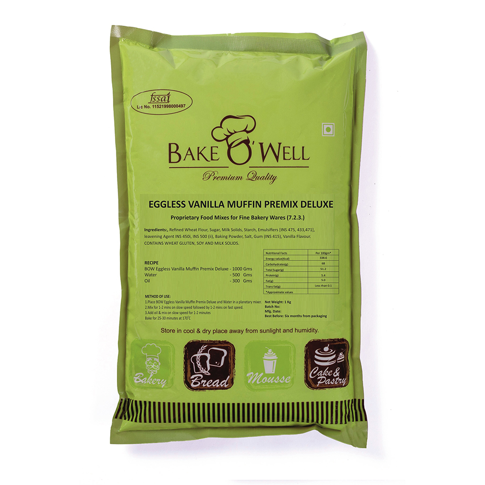 Vanilla Muffin Premix