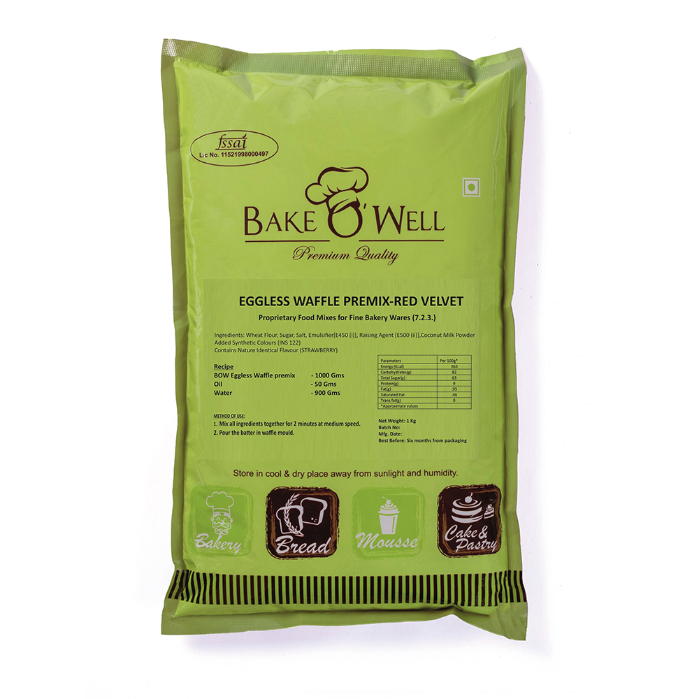 Red Velvet Waffle Premix