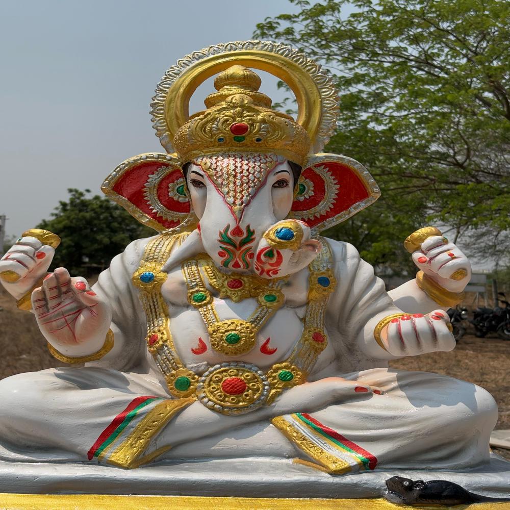 Fiber Ganpati Statue