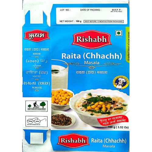 100Gm Raita Chhachh Masala - Grade: Food Grade