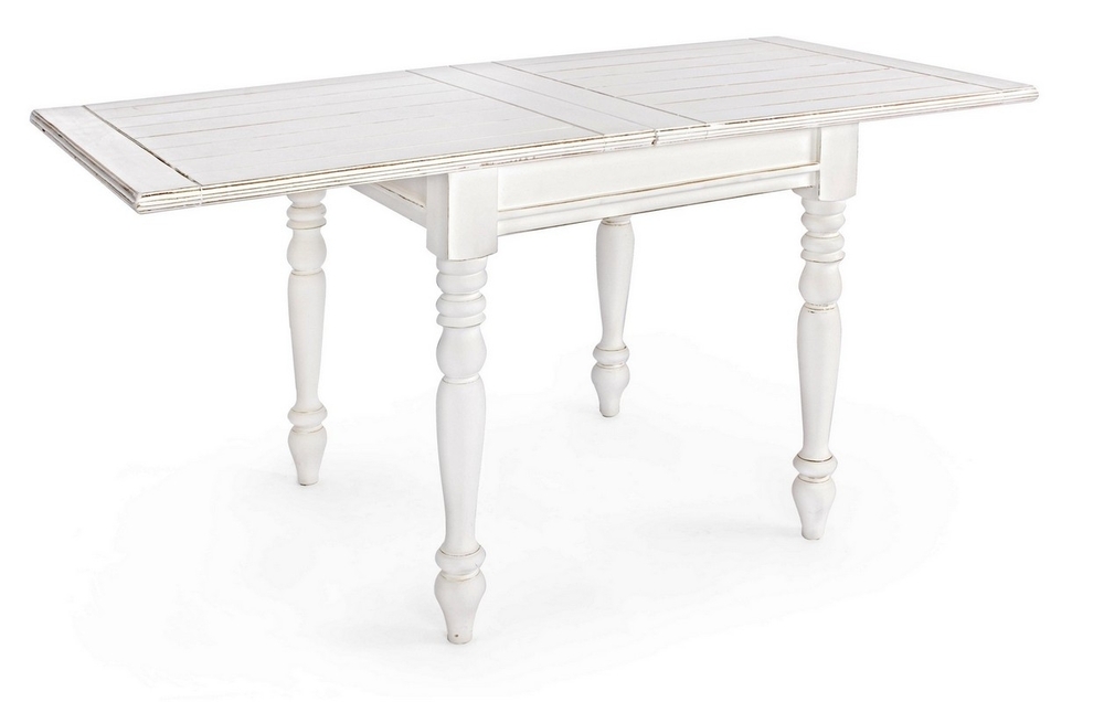Bizzotto Colette Extendable Dining Table - Color: White