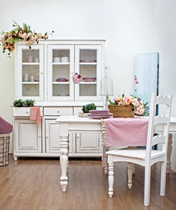 Bizzotto Colette Extendable Dining Table - Color: White