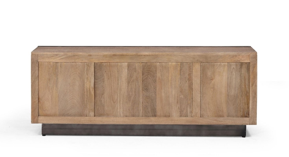Modern Engineered Wood Sideboard - Color: Brown