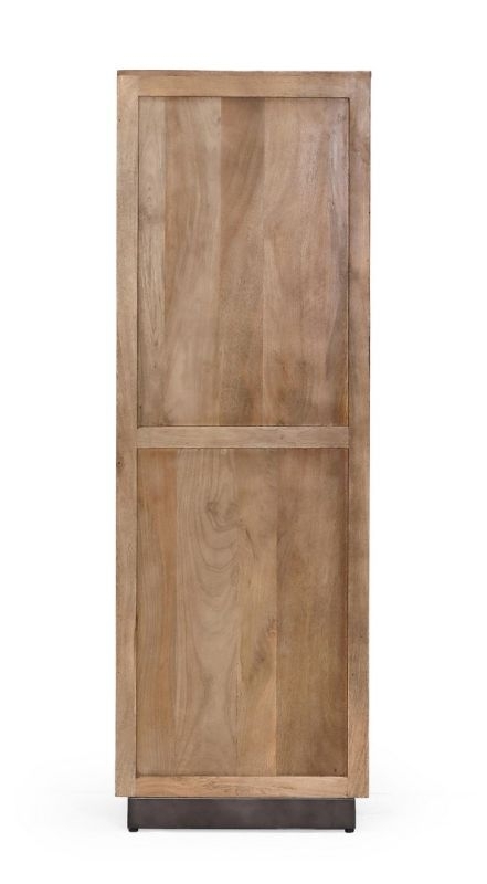 Tall Storage Cabinet - Color: Brown