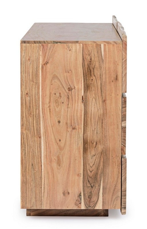 Sf-r3-003 Acacia Wood Aron Chest Of Drawer - Color: Brown