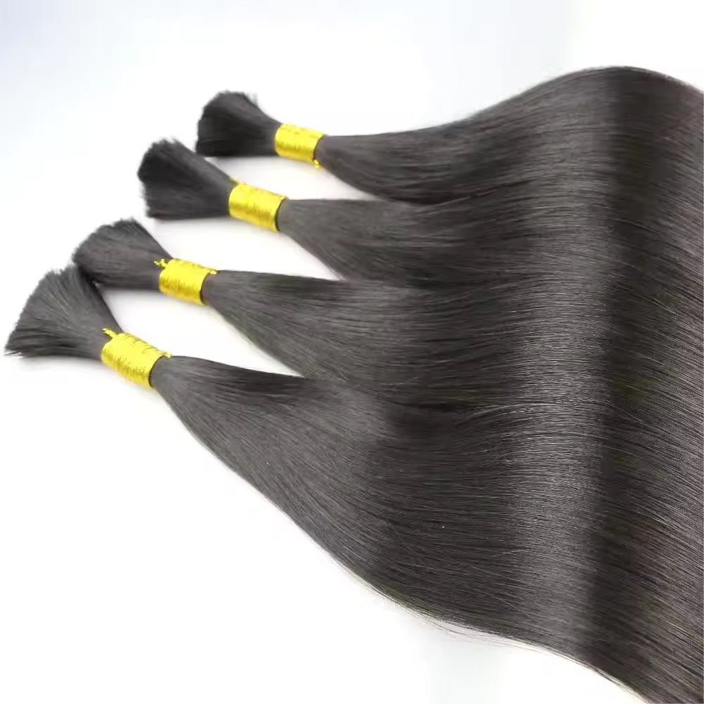 The Devote Raw Human Hair Bundle 22 Inch Straight Single Remy - Color: Black