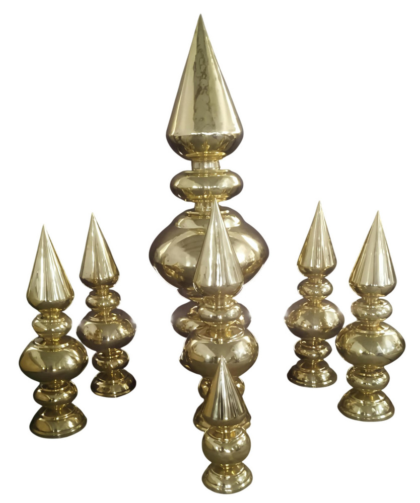 Rustproof Temple Kalash - Color: Golden