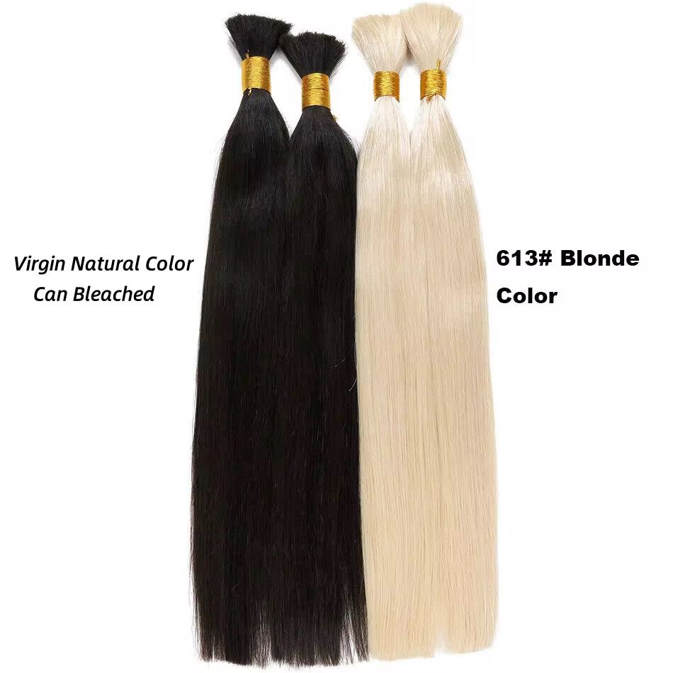 The Devote Raw Human Hair Bundle 28 Inch Straight Single Remy - Color: Black