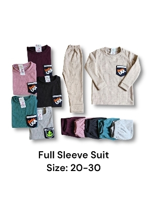 Boy's Full Sleeve Suit