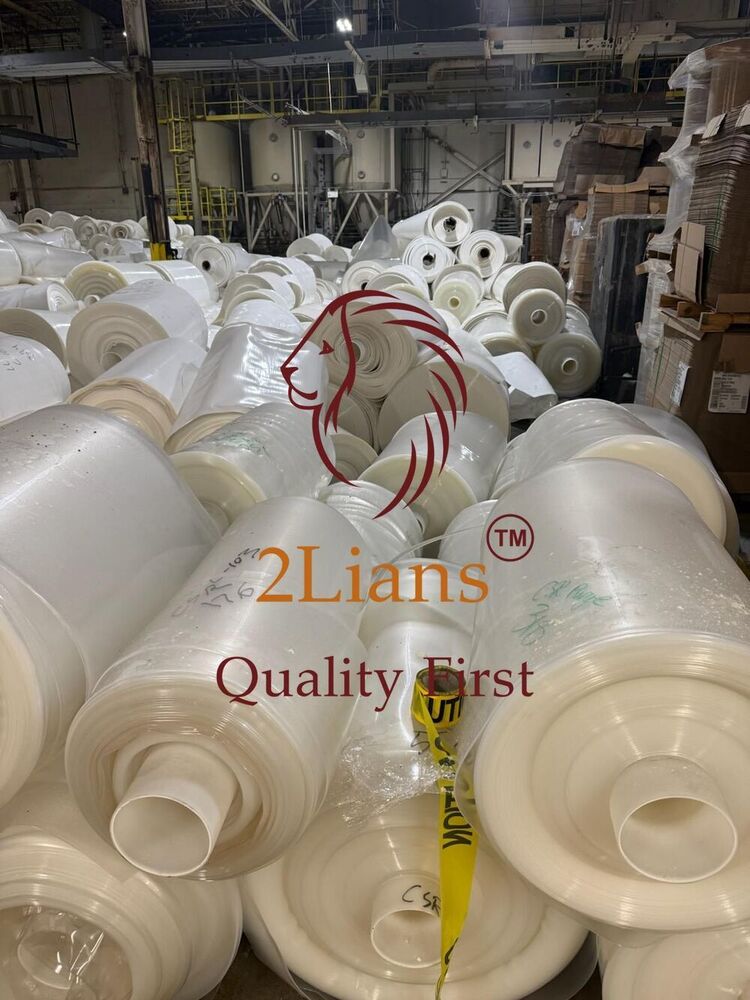 PP rolls natural & white scrap