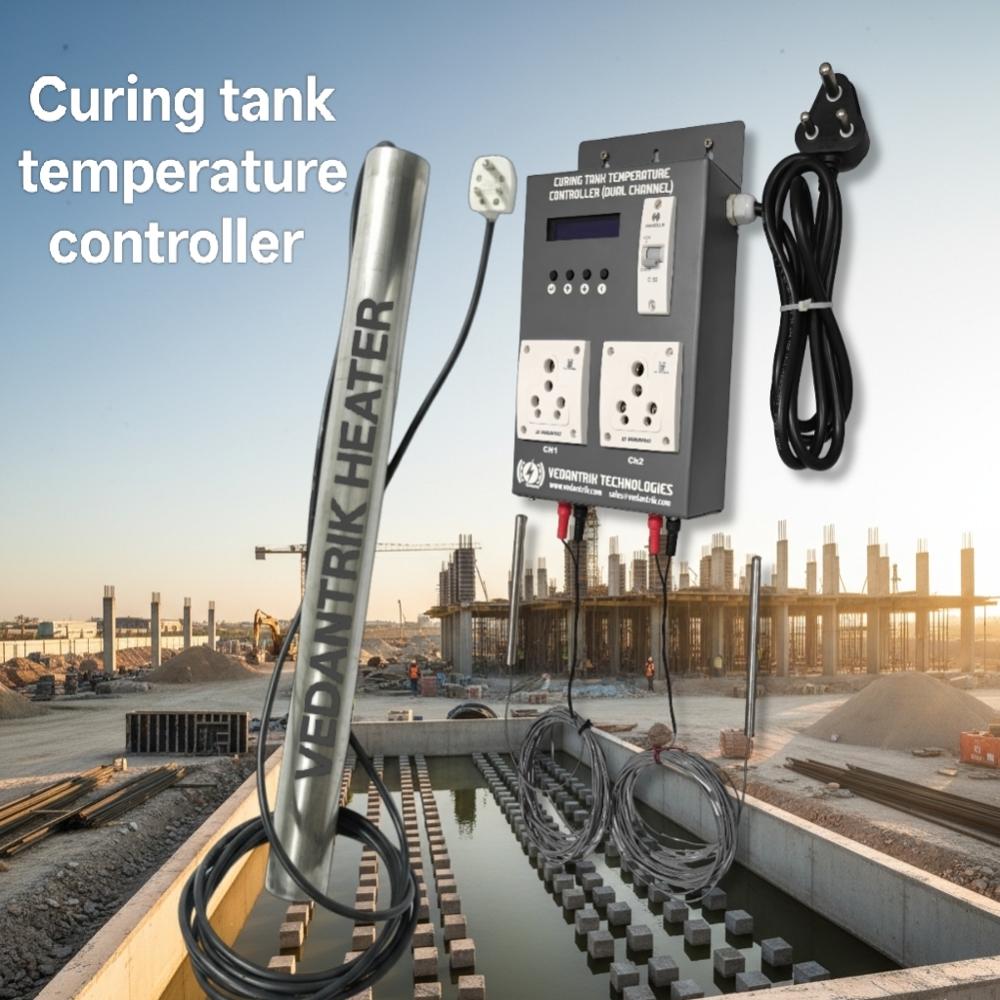Concrete Curing Tank Temperature Controller with Heating And Cooling Elements