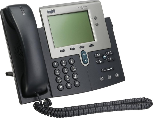 Cisco Ip Phone Cp-7941g-ge - Color: Black