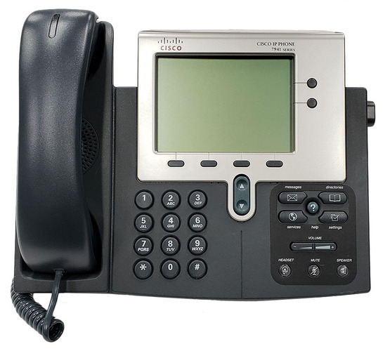 Cisco Ip Phone Cp-7941g-ge - Color: Black