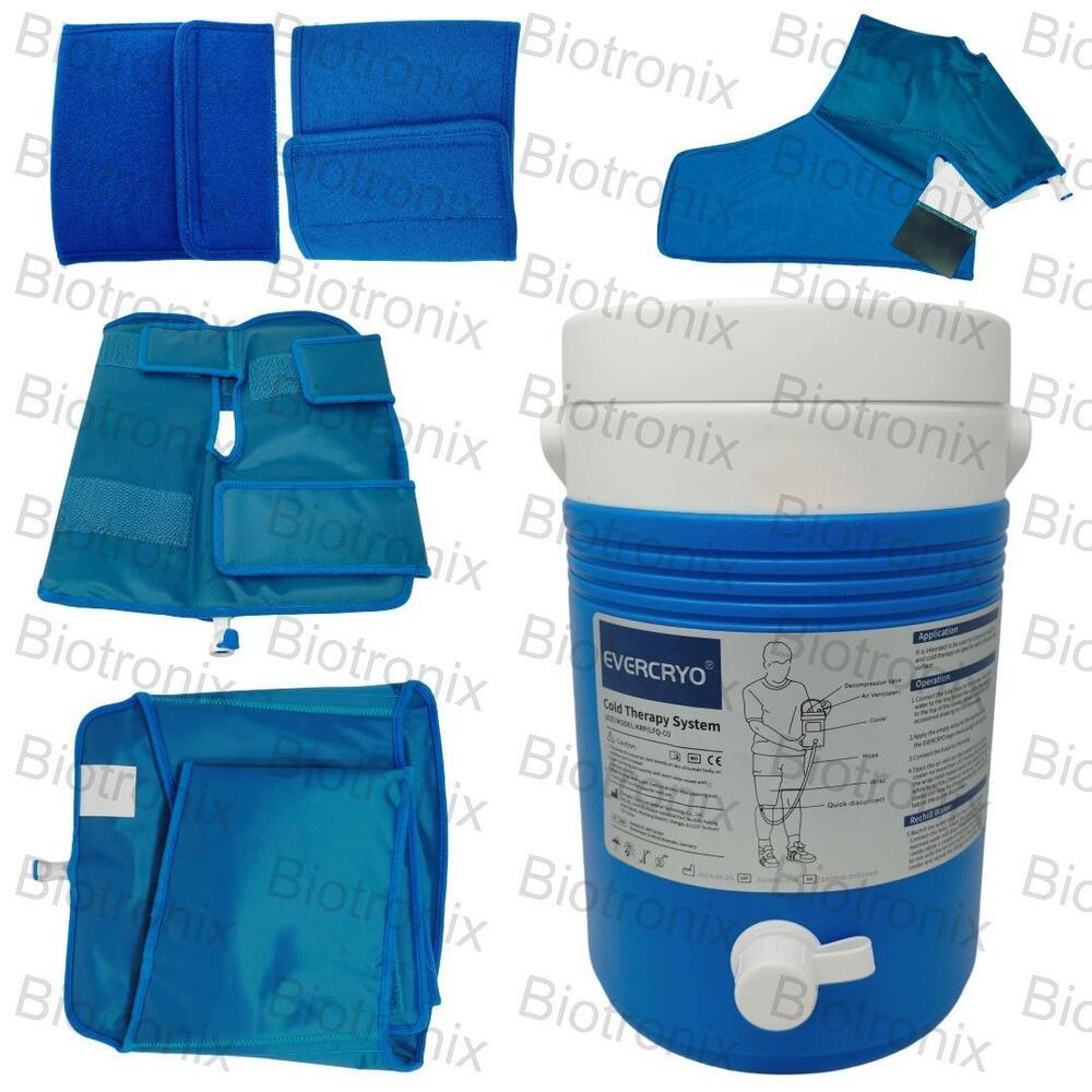Multi-Joint Cryo Compression Device for Shoulder, Hip, Knee & Ankle