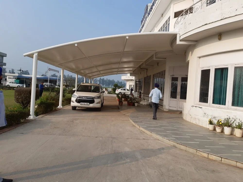 टेन्साइल फैब्रिक रूफिंग स्ट्रक्चर्स