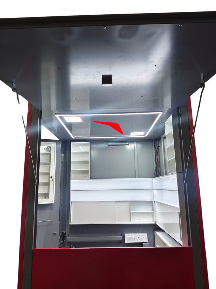 Portable Shops - Color: Custom / As Per Requirement