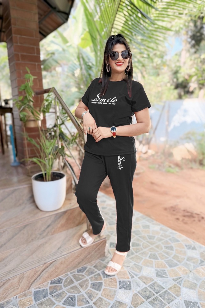 Printed Mario Rib Ladies Nightwear Dress