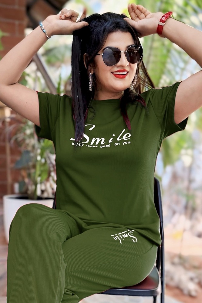 Premium Crepe Print Night Suits - Color: Different Available