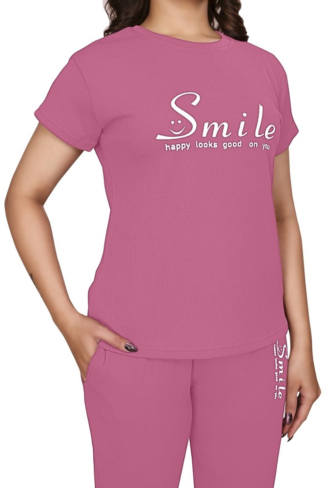 Premium Lycra Printed Nightsuit