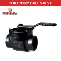 Gokul Pp One Piece Top Entry Ball Valve
