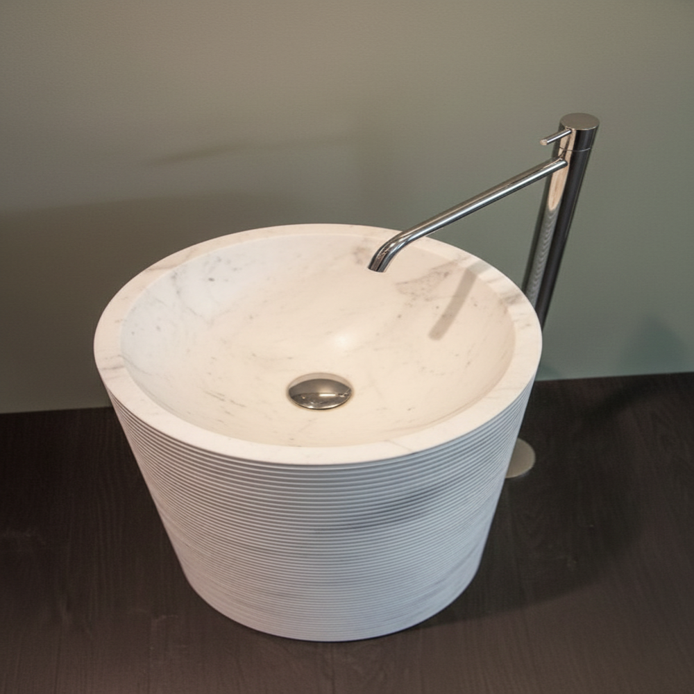 Marble Pedestal Wash Basin