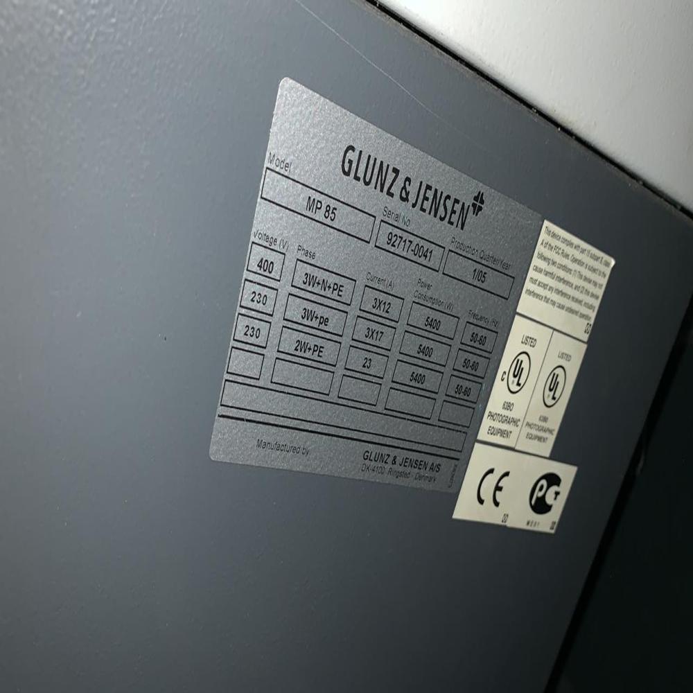 102 Heidelberg Prosetter CTCP Plate Writer