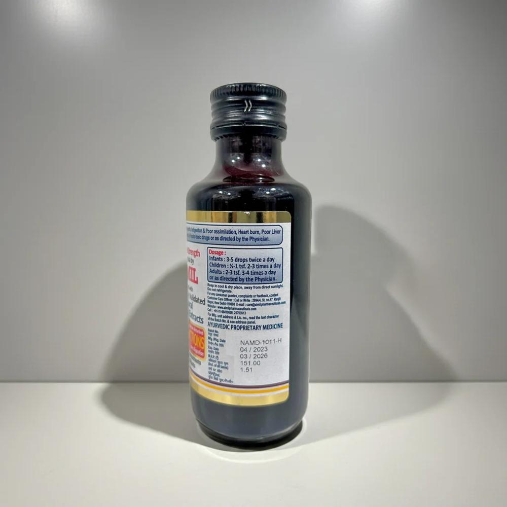 Aimil Amlycure D.s. Syrup 100ml - Age Group: Suitable For All Ages
