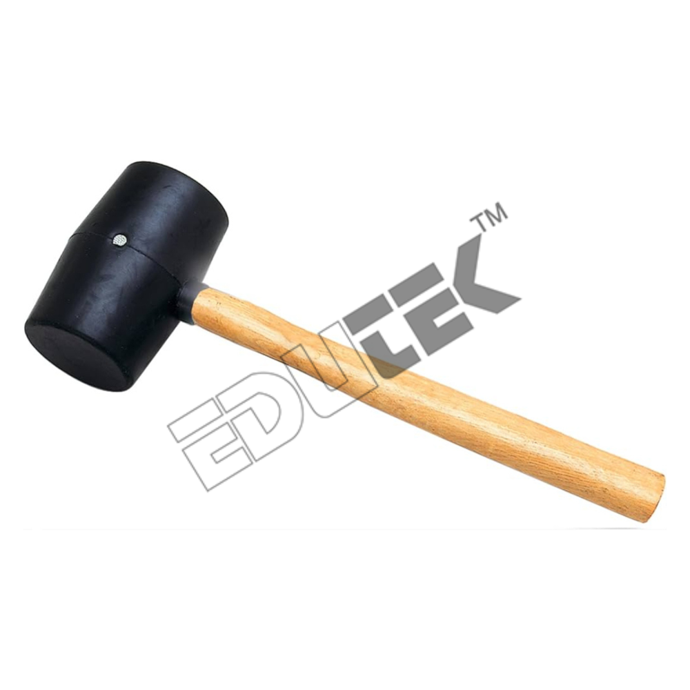 Rubber Hammer - Durable Rubber Material | Ergonomic Grip, Ideal For Soft Strikes, Versatile Use