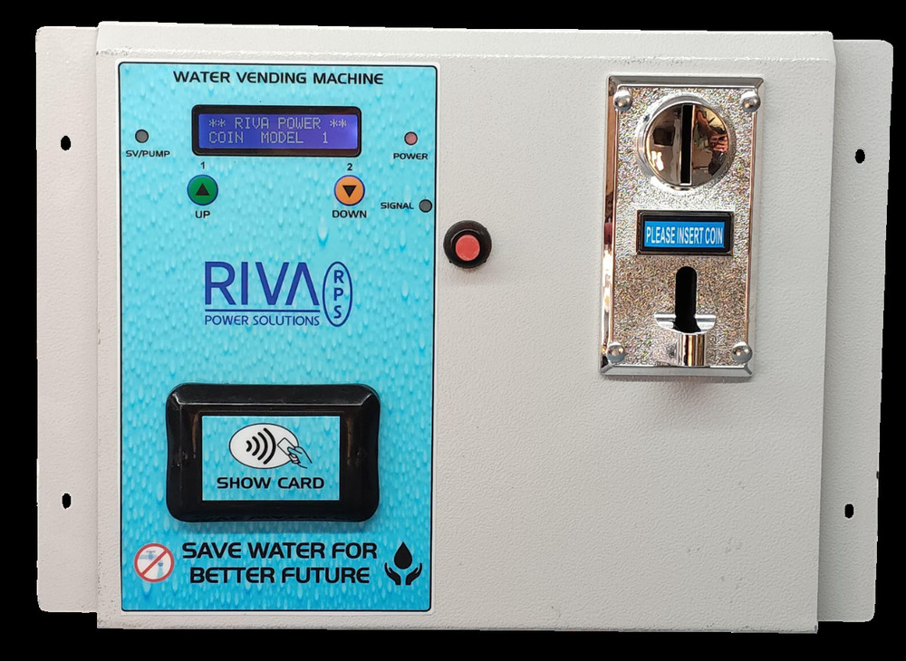 Coin + Card Swipe Water ATM