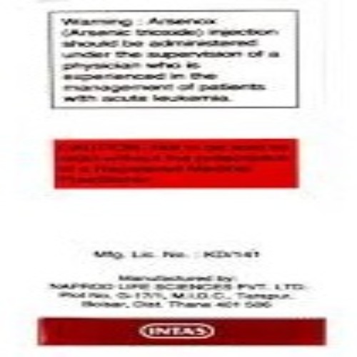 Arsenox Injection - Physical Form: Liquid
