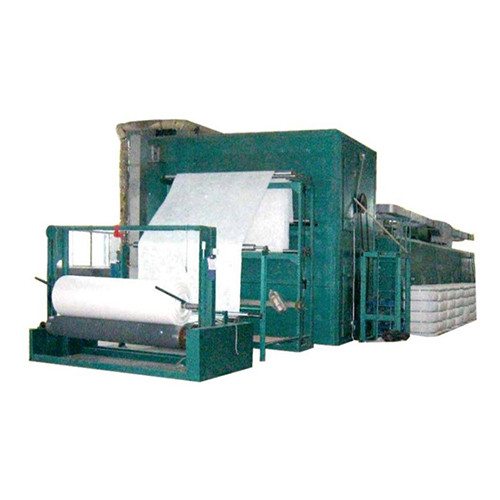 Hot Water Soluble Nonwoven Embroidery Backing Production Line