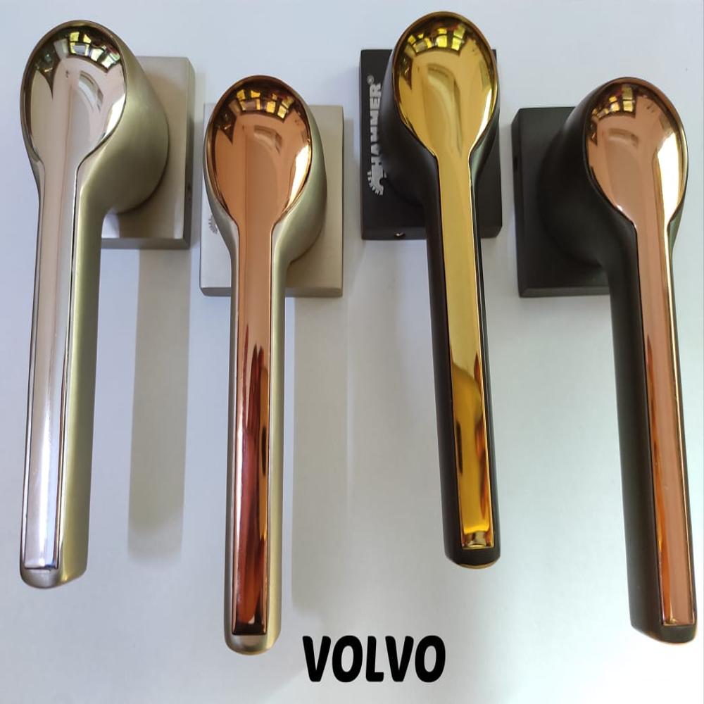 Aluminium Mortise Handle On Rose - Application: For Doors