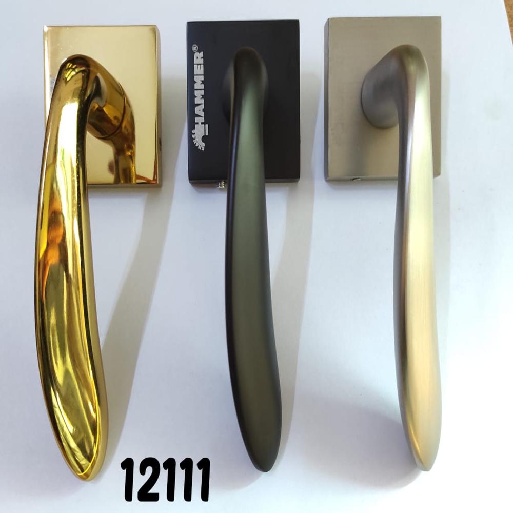 Aluminium Mortise Handle on Rose